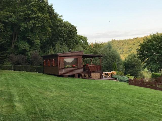 Domek Letniskowy "Domek W Zieleni" Kaszuby Lapino Exterior foto
